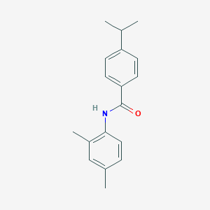 molecular formula C18H21NO B263797 N-(2,4-dimethylphenyl)-4-isopropylbenzamide 