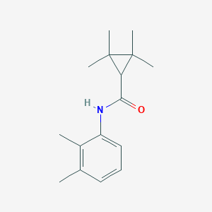 molecular formula C16H23NO B263802 N-(2,3-dimethylphenyl)-2,2,3,3-tetramethylcyclopropanecarboxamide 