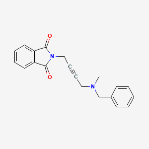 2-(4-(Benzyl(methyl)amino)but-2-yn-1-yl)isoindoline-1,3-dione