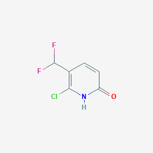 6-Chloro-5-(difluoromethyl)pyridin-2-ol
