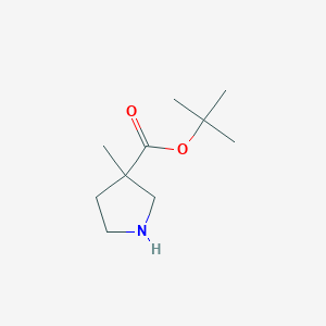 Tert-butyl 3-methylpyrrolidine-3-carboxylate