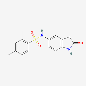 2,4-dimethyl-N-(2-oxoindolin-5-yl)benzenesulfonamide