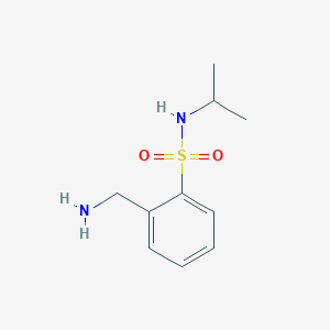 2-(aminomethyl)-N-(propan-2-yl)benzene-1-sulfonamide