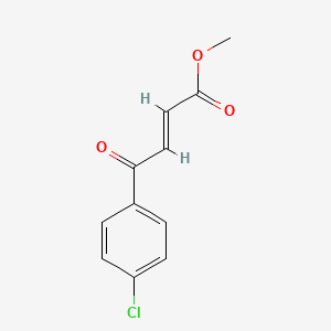 methyl (2E)-4-(4-chlorophenyl)-4-oxobut-2-enoate