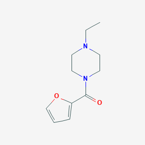 molecular formula C11H16N2O2 B263818 1-Ethyl-4-(2-furoyl)piperazine 
