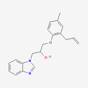 1-(2-allyl-4-methylphenoxy)-3-(1H-benzo[d]imidazol-1-yl)propan-2-ol