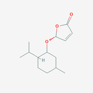 molecular formula C14H22O3 B263823 5-[(2-isopropyl-5-methylcyclohexyl)oxy]-2(5H)-furanone 