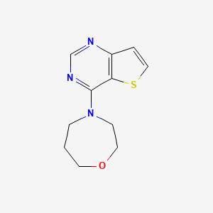 4-(Thieno[3,2-d]pyrimidin-4-yl)-1,4-oxazepane