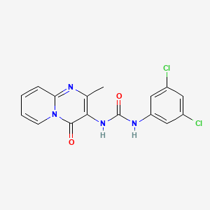 1-(3,5-dichlorophenyl)-3-(2-methyl-4-oxo-4H-pyrido[1,2-a]pyrimidin-3-yl)urea