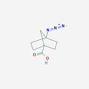 4-Azidobicyclo[2.2.1]heptane-1-carboxylic acid