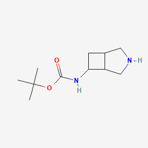 tert-butyl N-{3-azabicyclo[3.2.0]heptan-6-yl}carbamate