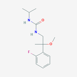 1-(2-(2-Fluorophenyl)-2-methoxypropyl)-3-isopropylurea