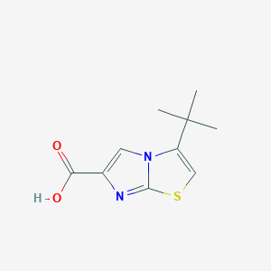 3-Tert-butylimidazo[2,1-b][1,3]thiazole-6-carboxylic acid