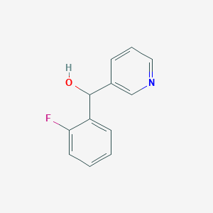 molecular formula C12H10FNO B263839 (2-Fluorophenyl)(3-pyridinyl)methanol 