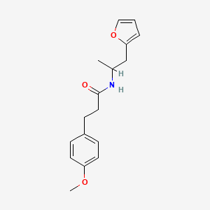N-(1-(furan-2-yl)propan-2-yl)-3-(4-methoxyphenyl)propanamide