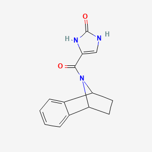 4-(1,2,3,4-tetrahydro-1,4-epiminonaphthalene-9-carbonyl)-1H-imidazol-2(3H)-one