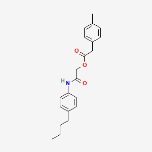 2-[(4-Butylphenyl)amino]-2-oxoethyl (4-methylphenyl)acetate