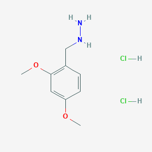 (2,4-Dimethoxyphenyl)methylhydrazine;dihydrochloride