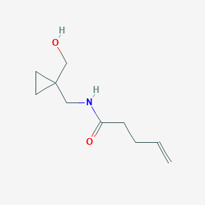 N-((1-(hydroxymethyl)cyclopropyl)methyl)pent-4-enamide