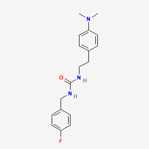 1-(4-(Dimethylamino)phenethyl)-3-(4-fluorobenzyl)urea