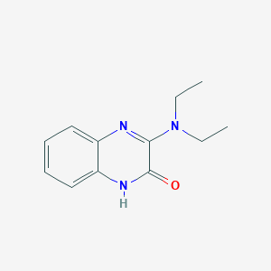 molecular formula C12H15N3O B2638753 3-(diethylamino)quinoxalin-2(1H)-one CAS No. 731795-58-7