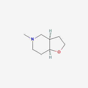 (3Ar,7aS)-5-methyl-3,3a,4,6,7,7a-hexahydro-2H-furo[3,2-c]pyridine