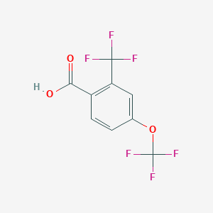 4-(Trifluoromethoxy)-2-(trifluoromethyl)benzoic acid