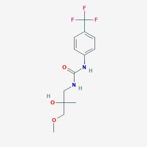 1-(2-Hydroxy-3-methoxy-2-methylpropyl)-3-(4-(trifluoromethyl)phenyl)urea