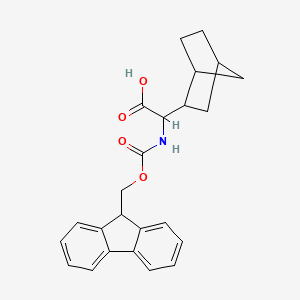2-{bicyclo[2.2.1]heptan-2-yl}-2-({[(9H-fluoren-9-yl)methoxy]carbonyl}amino)acetic acid