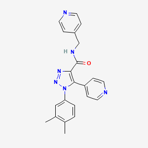 N-(3-ethoxybenzyl)-2-(6-pyrrolidin-1-ylpyridin-3-yl)-1,3-thiazole-4-carboxamide