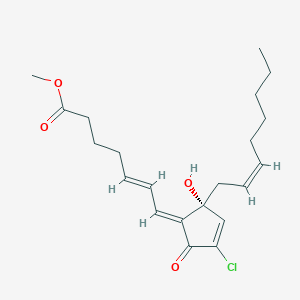 molecular formula C21H29ClO4 B026390 chlorovulone II CAS No. 100295-80-5