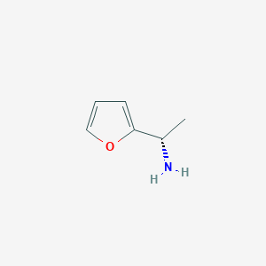 molecular formula C6H10ClNO B2639028 (1S)-1-(furan-2-yl)ethan-1-amine CAS No. 27948-38-5