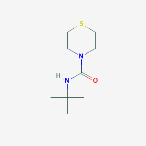 N-tert-butylthiomorpholine-4-carboxamide