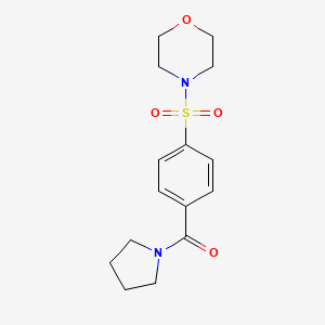 4-(Morpholin-4-ylsulfonyl)phenyl pyrrolidinyl ketone