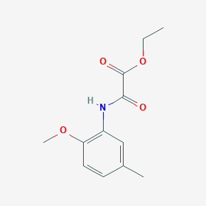 Ethyl [(2-methoxy-5-methylphenyl)amino](oxo)acetate