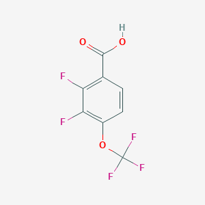 2,3-Difluoro-4-(trifluoromethoxy)benzoic acid