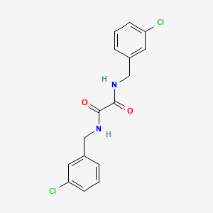N,N'-Bis[(3-chlorophenyl)methyl]oxamide