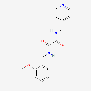 molecular formula C16H17N3O3 B2639367 N1-(2-methoxybenzyl)-N2-(pyridin-4-ylmethyl)oxalamide CAS No. 920228-06-4