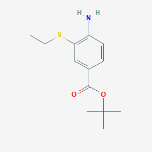 Tert-butyl 4-amino-3-ethylsulfanylbenzoate
