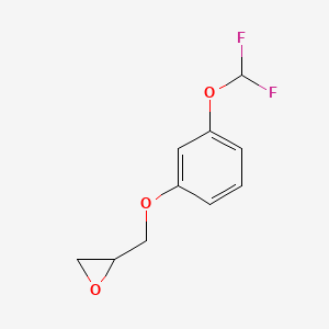 2-[[3-(Difluoromethoxy)phenoxy]methyl]oxirane