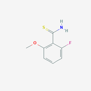 2-Fluoro-6-methoxybenzene-1-carbothioamide