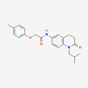 N-(1-isobutyl-2-oxo-1,2,3,4-tetrahydroquinolin-6-yl)-2-(p-tolyloxy)acetamide