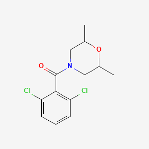 molecular formula C13H15Cl2NO2 B2639429 (2,6-Dichlorophenyl)(2,6-dimethylmorpholino)methanone CAS No. 405147-92-4
