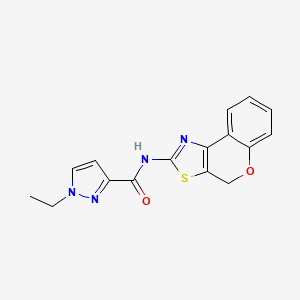 N-(4H-chromeno[4,3-d]thiazol-2-yl)-1-ethyl-1H-pyrazole-3-carboxamide