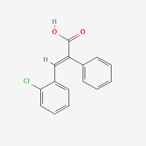 3-(2-Chlorophenyl)-2-phenylacrylic acid