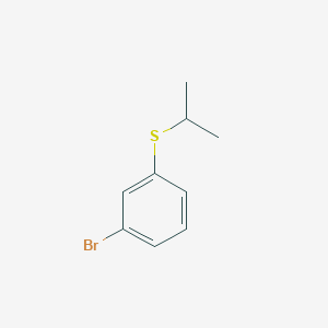 molecular formula C9H11BrS B2639514 1-溴-3-(异丙基硫烷基)苯 CAS No. 70398-87-7