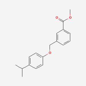 Methyl 3-[(4-isopropylphenoxy)methyl]benzoate