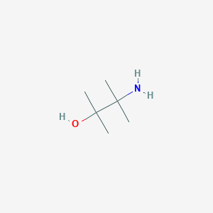 molecular formula C6H15NO B2639562 3-氨基-2,3-二甲基丁醇-2 CAS No. 89585-13-7