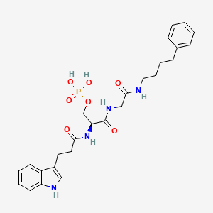 molecular formula C26H33N4O7P B2639586 Brca1-IN-2 CAS No. 1622262-55-8