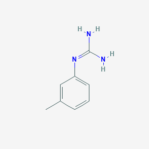 molecular formula C8H11N3 B2639590 1-(3-Methylphenyl)guanidine CAS No. 45954-03-8